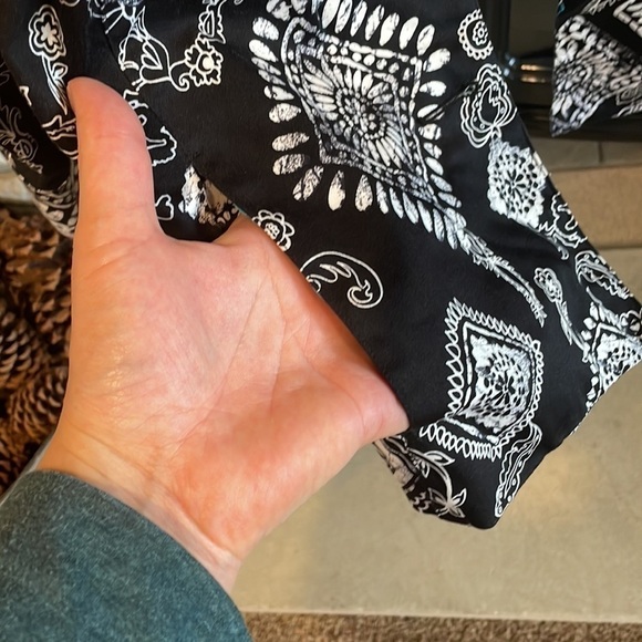 Coldwater Creek blazer size 12 black white - Picture 4 of 7